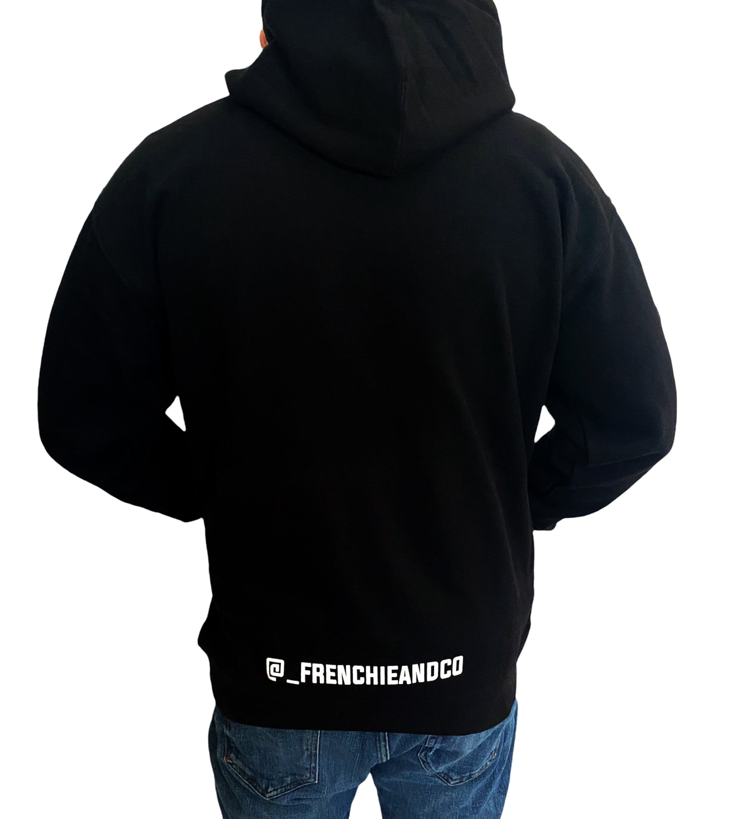 Classic Black Frenchie Hoodie