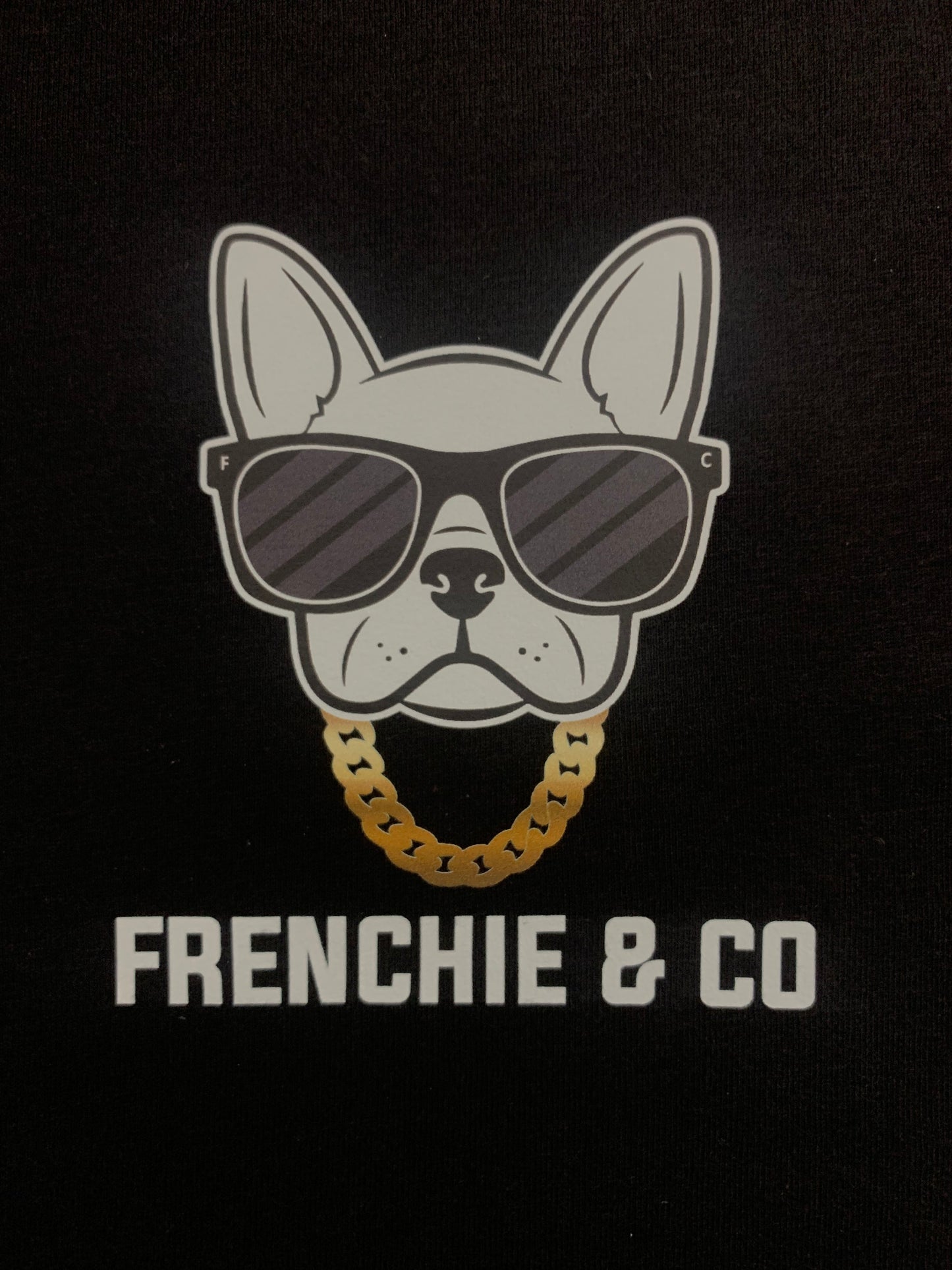 Classic Black Frenchie Tee
