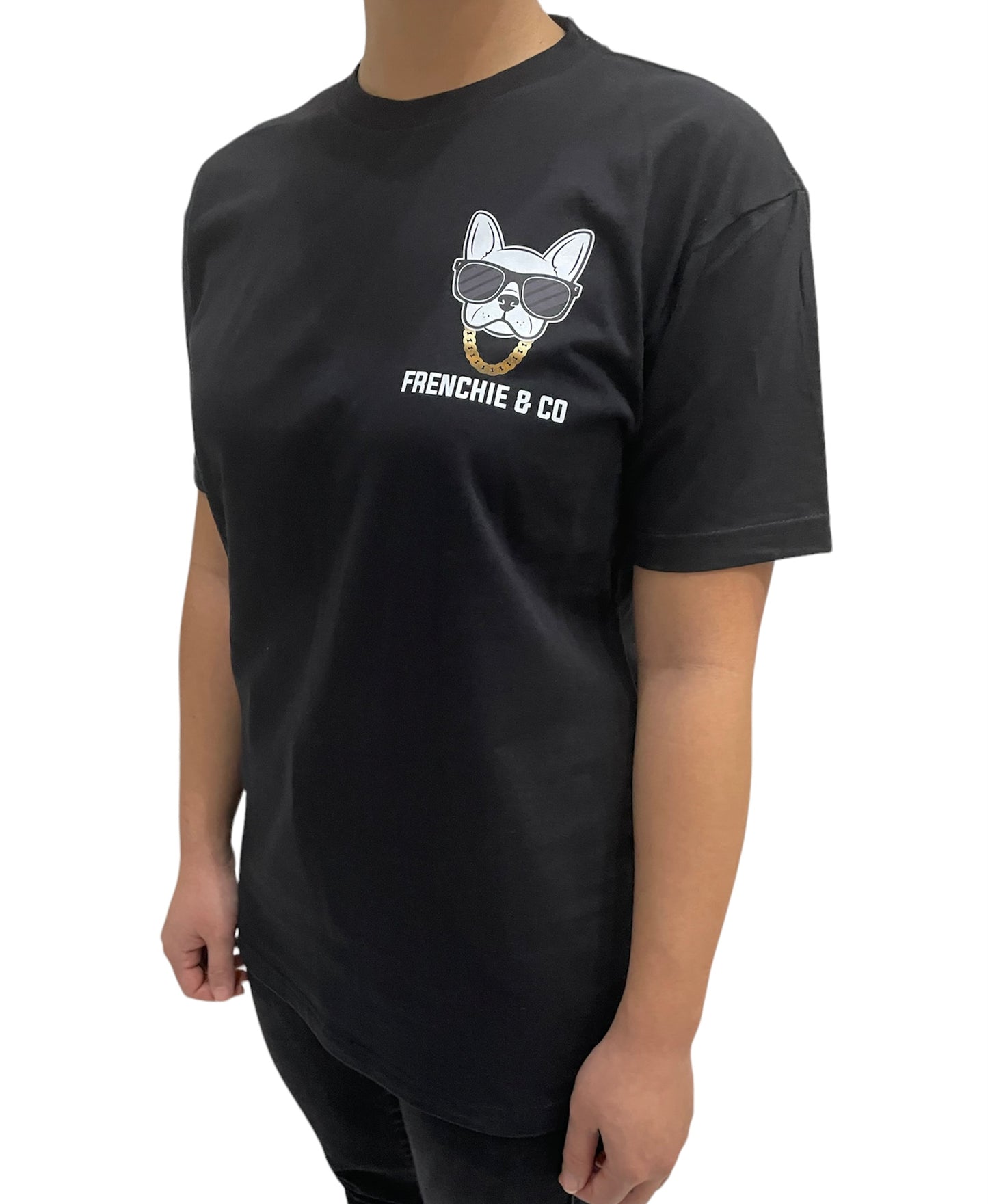 Classic Black Frenchie Tee