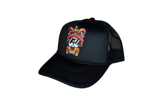 Lunar New Year Trucker in Black