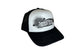 Frenchie&Co Retro Trucker Black on White