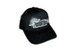 Frenchie&Co Retro Trucker White on Black