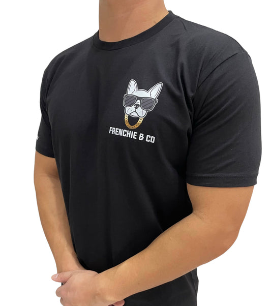 Classic Black Frenchie Tee