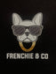 Classic Black Frenchie Tee