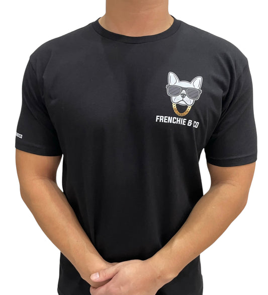 Classic Black Frenchie Tee
